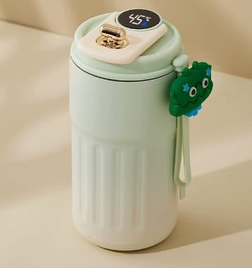 316 Stainless Steel Smart Vacuum Flask β LED Touch Temperature Display Thermos Bottle with Portable Strap