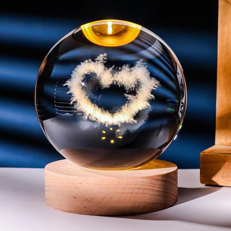 Heart 3D night lamp