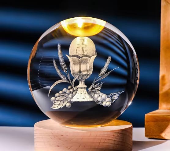 Holy Communion Cup 3D night lamp