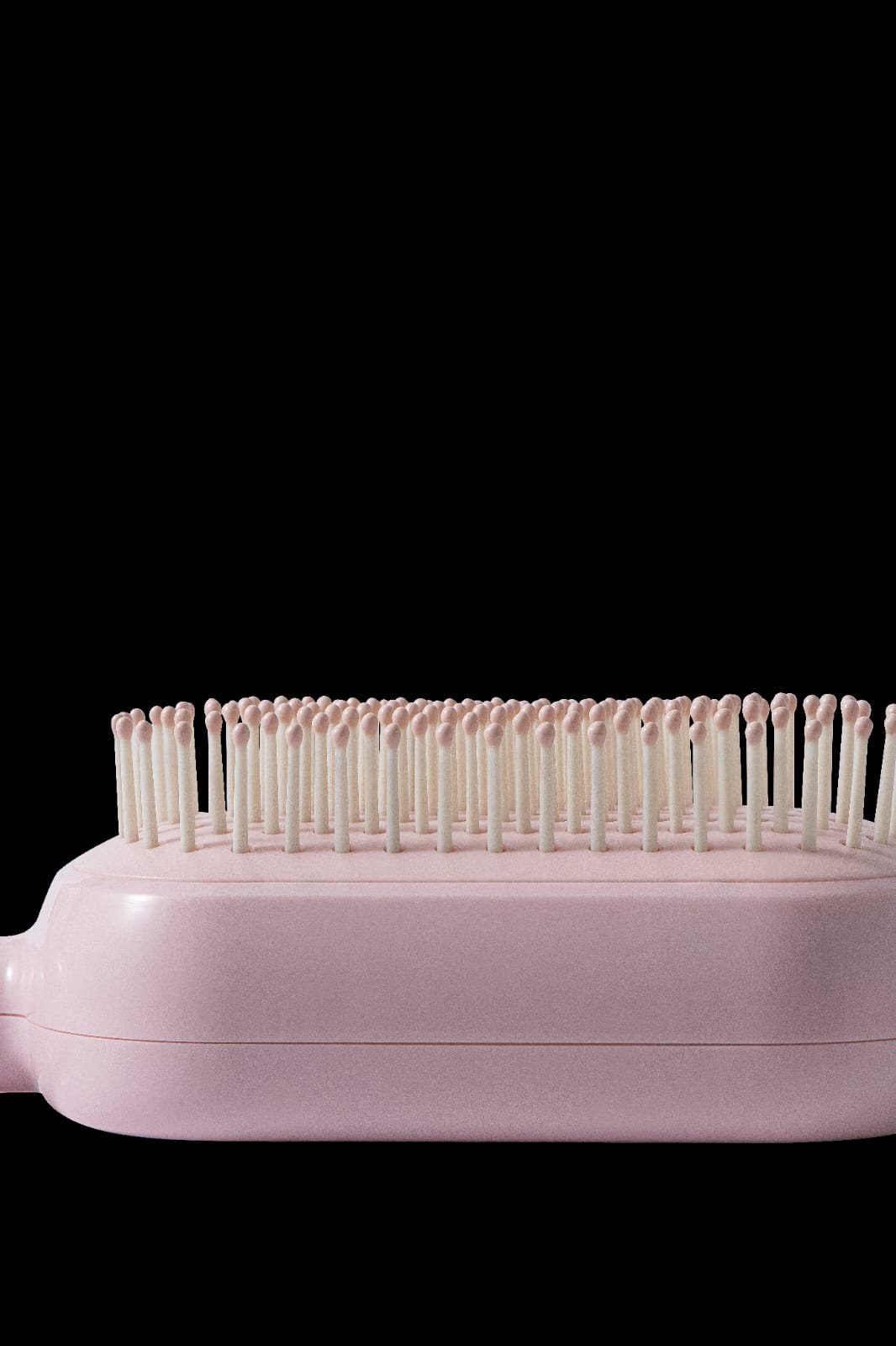 Retractable Self-Cleaning Hair Brush | Scalp Massager & One-Push Hair Remover