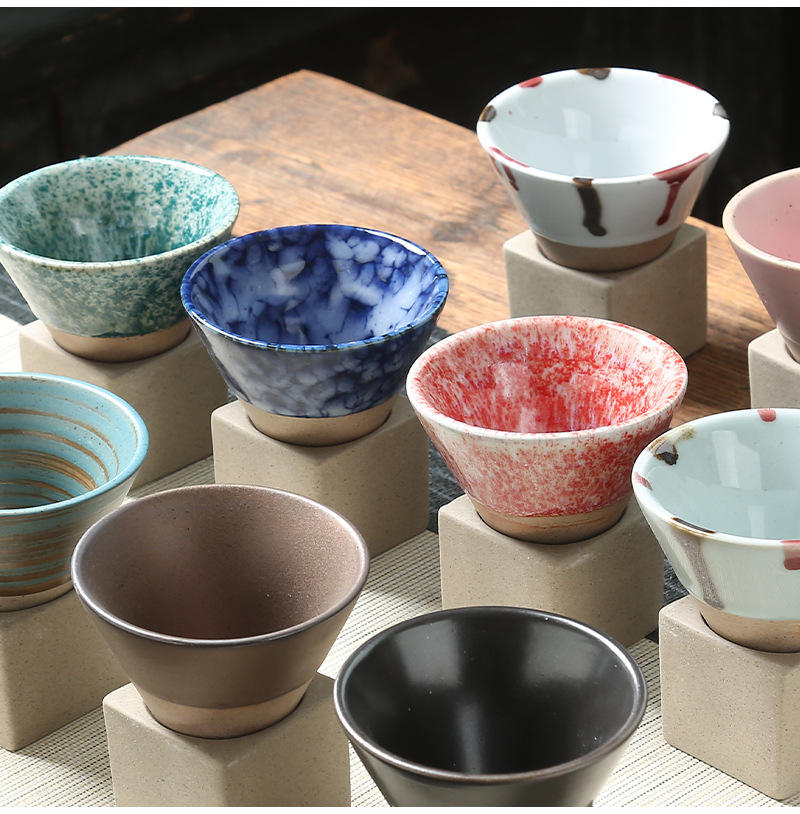 Aesthetic Ceramic Coffee Mug – Japanese Style Porcelain Tea Cup & Coffee Funnel Set