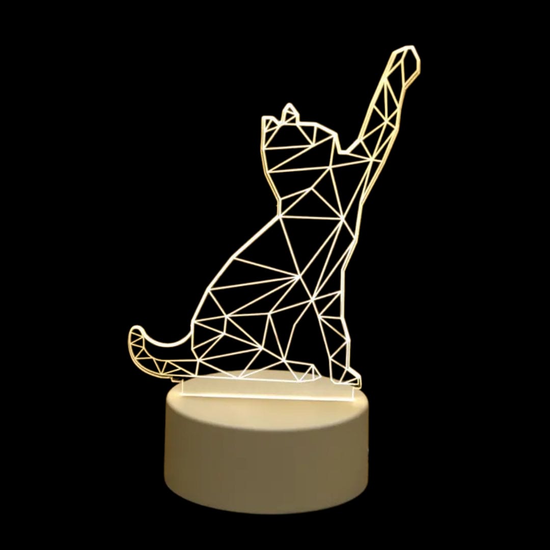 LED 3D Illusion Night Light Lamp Base | 7 Color & 16 Color RGB Light Base for Acrylic Lamps